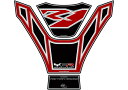 MOTOGRAFIX モトグラフィックス タンクパッド カラー:ブラック/レッド/シルバー YZF-R1(15-)