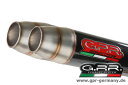 ジーピーアール GPR DEEP TONE CARBON 【ディープトーン カーボン】 (YAMAHA YZF R1 1000 2007-08 SLIP ON DOUBLE MUFFLER EXHAUST) スリップオンマフラー YZF-R1