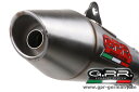ジーピーアール GPR POWER CROSS STAINLESS 【パワークロス ステンレス】 (KTM DUKE 390 2013-14 SLIP ON EXHAUST MUFFLER WITH KAT) スリップオンマフラー 390DUKE