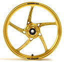 OZレーシング ホイール本体 OZ-5S PIEGA アルミ鍛造ホイール カラー:マットブラックアルマイト GSX-R600 11-16 GSX-R750 11-16
