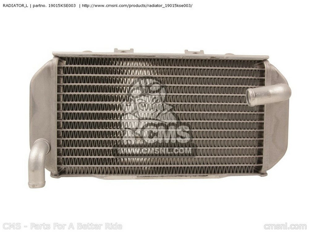 CMS シーエムエス RADIATOR，L CRF150R 2007 7 AUSTRALIA EUROPEAN DIRECT SALES / CMF 2009 9 CRF150RB 2008 8 HONDA ホンダ ラジエーター 冷却関連 エンジン