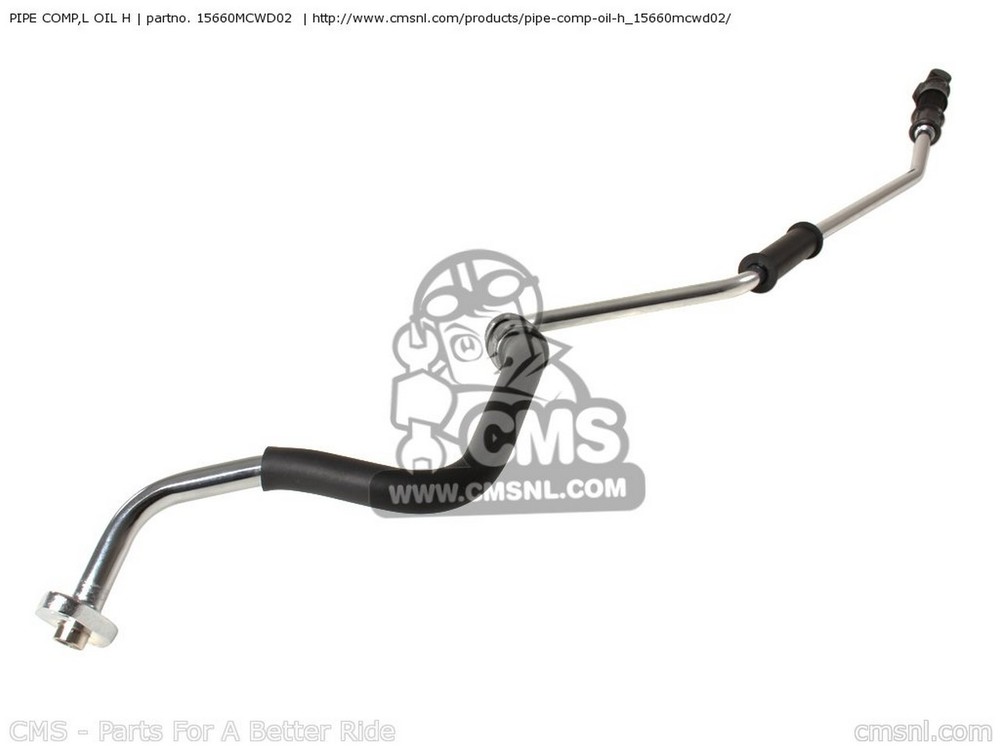 CMS シーエムエス PIPE COMP，L OIL H VFR800 6 AUSTRALIA ENGLAND EUROPEAN DIRECT SALES FRANCE / CMF IRELAND 8 TWO TYPE 2 9 MK MME ENGLAN DMK 3 4 VFR800A ABS HONDA ホンダ オイルクーラー 冷却関連 エンジン