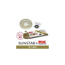 SUNSTAR サンスター フロント・リアスプロケット＆チェーン・カシメジョイントセット YAMAHA YZF-R25 15- YAMAHA YZF-R3 15- YAMAHA MT-25 16- YAMAHA MT-2