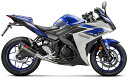 AKRAPOVIC アクラポビッチ レーシングライン (2-1) フルエキゾーストマフラー YZF-R25 14-16/R3 15-16/MT-25/MT-03 16