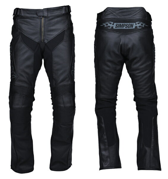 SIMPSON シンプソン Leather Pants [レザーパンツ] サイズ：LW...:webike-rb:23329073