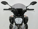 MRA エムアールエー スクリーン レーシング カラー:クリア/グラデーション有り MT-07(14-17)