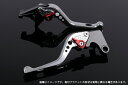 SSK エスエスケー ショートアジャストレバー 3Dタイプ クラッチ&ブレーキセット アジャスターカラー:シルバー CBR600F 2011-/CB600F 2007-