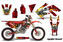 エーエムアール ステッカー・デカール AMR グラフィックデカール (フルキット) グラフィックカラー:レッド XR250