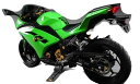 Dimotiv ディモーティヴ サイドスタンド・エンラージャー (Side Stand Enlarger) カラー:ブラック Ninja 250 R 13-16 Ninja 300 (ZX-300R) 13-16 Z300 13-16