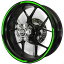 ステッカー・デカール ホイール・リムステッカー3(Wheel Stripes design 3) カラー(Color):グレー(Grey) フロントホイールサイズ(front):15inch リアホイールサイズ(Rear):15inch