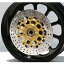 ミスミエンジニアリング MISUMI ENGINIEERING ディスクローター 11.5インチ CF W10 ローター インナーローターカラー:シルバー ローターピンの留め方:ボルト締めタイプ ローターピンカラー:ゴールド 純正キャリパー