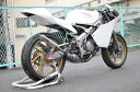 T2 Racing T2レーシング MC18用 左右出し スチールチャンバーボディ ステッカータイプ:楕円型 NSR250 MC18