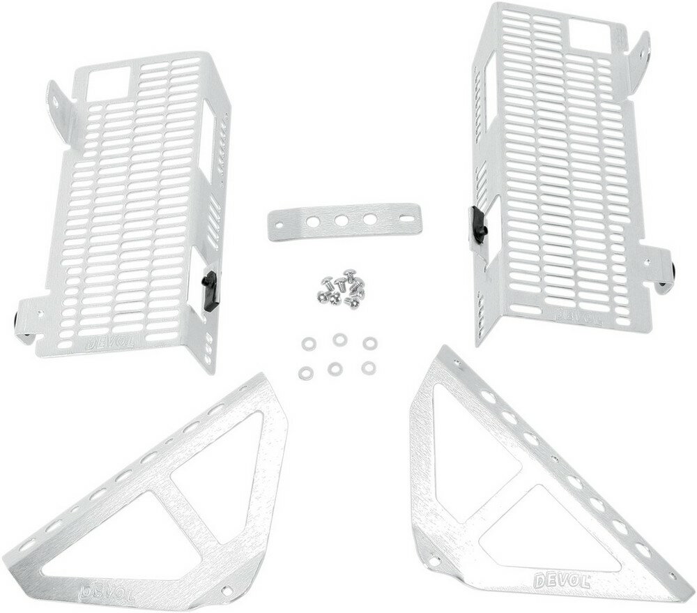 DEVOL デボル ラジエーターガード CRF450 【RAD GRDS DVOL [1901-0271]】 CRF450R 2009 - 2012 HONDA ホンダ ラジエーターコアガード・オイルクーラーコアガード 冷却関連 エンジン