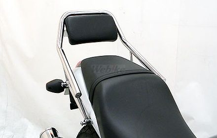 WirusWin ウイルズウィン バックレスト・グラブバー バックレスト付き タンデムバー VTR250