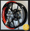 ステッカー・デカール MOTOINKZ モトインクズ GPレーシングホイールストライプ・リムステッカー2(GP Racing Wheel Stripes design 2) リアホイールサイズ(Rear):17inch フロントホイールサイズ(front):17inch