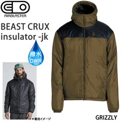 GAuX^[ EFA@22-23@BEAST CRUX INSULATOR -jacket / GRIZZLY WPbg@(2022-2023)@AIR blaster EGA@ Xm[{[h EFA YyC1zyw24z