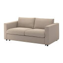 【IKEA/イケア/通販】 VIMLE ヴィムレ 2人掛けソファベッド, タルミーラ ベージュ(a)(S49285600)