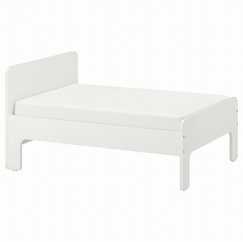 IKEA SLAKT スレクト すのこ付き伸長式ベッドフレーム