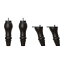 【IKEA/イケア/通販】 STOCKSUND ストックスンド 脚 アームチェア/ソファ用, ブラック/4 ピース(c)(80289318)