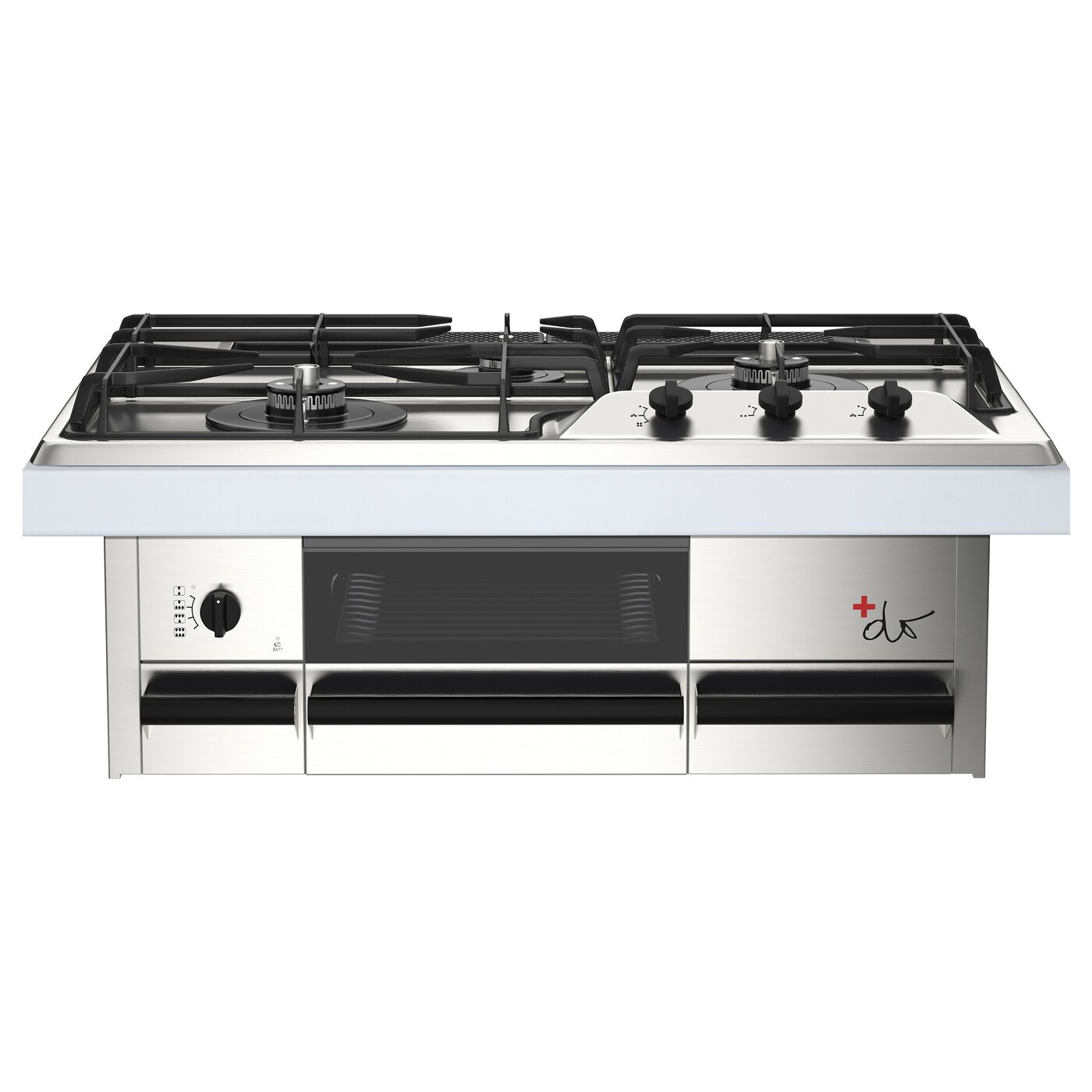 [IKEA/イケア/通販]ELDIG F2 HGA3 LP エルディッグ F2 HGA3 LP LPGガスコンロ グリル付き, ステンレススチール[I](a)(20158829)