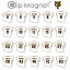 ClipMagnet(クリップマグネット) 読売ジャイアンツ 巨人 選手モデル ユニ型マグネット ユニフォーム GIANTS 660円