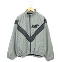 【50%OFF】アメリカ軍 ミリタリージャケット サイズ表記 M グレー 灰 アウター Vライン 古着【中古】wv1907-1324