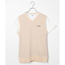 ショッピングsale SALE10%OFF ロゴベスト&TシャツSET ロゴ ベスト Tシャツ ワンポイント SET セット ベージュ ブラック ホワイト レディース 女性用 WEGO wego ウィゴー