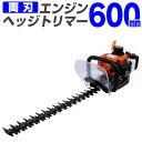 【着後レビューでクーポンGET】【2017モデル】ヘッジトリマー エンジン エンジンヘッジトリマー 両刃 600mm 22.5cc 生垣 バリカン 剪定バリカン 庭木バリカン 両刃ヘッジトリマー 送料無料