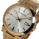 BURBERRY バーバリー 腕時計 メンズ Men's 時計 シティ クオーツ シルバー ピンクゴールド BU9004 人気 高級 ブランド バーバリー腕時計 おしゃれ オススメ バーバリー時計 男性 ギフト プレゼント