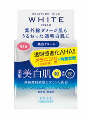 　8/16(木)23:59まで　モイスチュアマイルド　ホワイト　クリーム　N　【美白クリーム】　(50g)