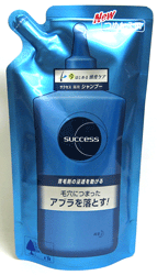 最大ポイント10倍　3/9(火)9:59まで　花王　サクセス 薬用シャンプー　つめかえ用　300ml