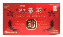 　農協高麗人参　6年根　紅蔘茶　(3g×30包)　【栄養機能食品ビタミンC】