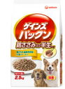 【特売セール】　ユニチャーム　ペットケア　ゲインズ　パックン　鶏ささみ入り半生タイプ　【鶏ささみ・緑黄色野菜・小魚・チーズ入り】　(2.5kg)