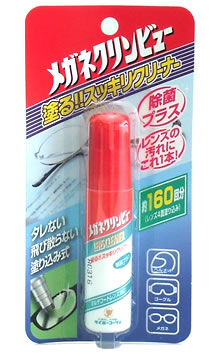 メガネクリンビュー　塗る！！スッキリクリーナー　スポンジヘッドボトル　(20ml)　