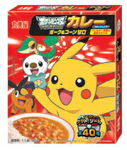 【ポイント10倍】　8/16(木)23:59まで　【特売セール】　丸美屋　レトルトカレー　ポケモンカレー　【ポーク＆コーン甘口】　1人前　(160g)★税込1980円以上で送料無料★　　