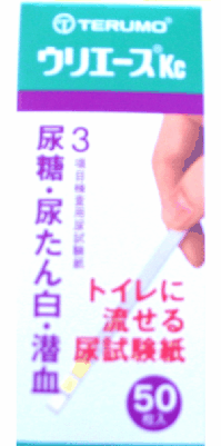 ウリエース3　尿糖・尿たん白・潜血 50枚入り