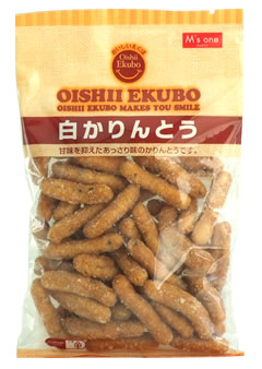 エムズワン　おいしいえくぼ　白かりんとう　(120g)　【RCPmara1207】　【マラソン201207_食品】★税込1880円以上で送料無料★　　