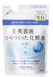 　8/16(木)23:59まで　【特売セール】　資生堂　専科　保湿専科　美白美容液からつくった化粧水　さっぱり　美白　つめかえ用　(180ml)