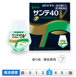 参天製薬　サンテ40V　目のかすみ・目の疲れに　【第3類医薬品】　(12ml)　目薬　【RCPmara1207】　