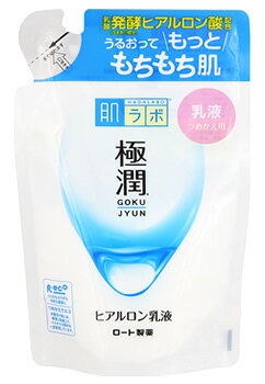 ロート製薬 <strong>肌ラボ</strong> <strong>極潤</strong> ヒアルロン乳液 つめかえ用 (140mL) ハダラボ