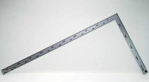 シンワ測定 曲尺 厚手広巾 シルバー 併用50cm 10414