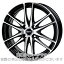 15インチ サマータイヤ セット【適応車種:スイフト(Z#21、11系)】HOT STUFF ラフィット LW−03 ブラックポリッシュ 5.5Jx15LEMANS V LM5 185/60R15