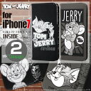 iPhone 7用トム&ジェリー 手帳型ケース インサイド ジェリー/トムとジェリー