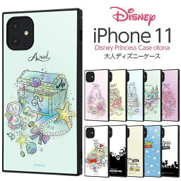 【マラソン限定 P10倍】 iphone11 iPhoneXR ケース スクエア <strong>ディズニー</strong> プリンセス 耐衝撃 ハイブリッド kaku アイフォン11 カバー アリエル ベル ラプンツェル ジャスミン シンデレラ