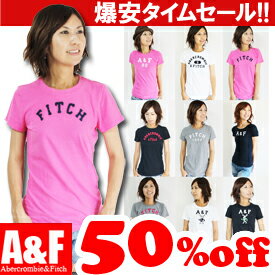 あす楽対応★アバクロ　レディースTシャツ　全9色Abercrombie & Fitch /正規品スーパークールビズ クールビズ/通販/直営店買い付け/返品OK