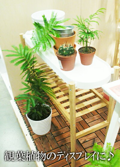 【楽天市場】【IKEA】イケア通販【SATSUMAS】プラントスタンド ホワイト(長さ84cm×高さ70cm×幅