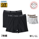 ボクサーパンツ 2枚組 グンゼ GUNZE G.T.HAWKINS ホーキンス ボクサーブリーフ 前あき M L LL【はこぽす対応商品】