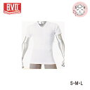 B.V.D. GOLD ビーブイディー U首 半袖 Tシャツ G014 S M L 紳士 メンズ 男性 下着 肌着 インナー アンダーウェア アンダーシャツ 綿100% コットン bvd BVD