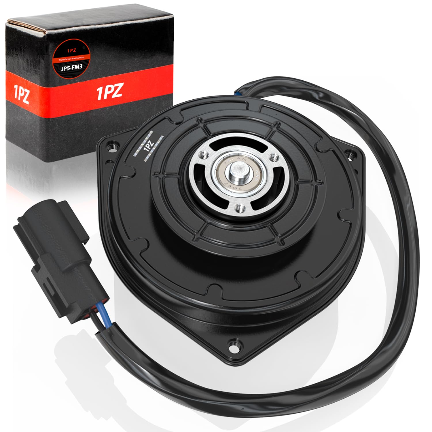 1PZ JP6-FM9 電動ファンモーター スズキ ワゴンR MH34S MH44S アルト HA35S MRワゴン MF33S スペーシア MK32S 17120-50M00 065000-3390 065000-3391 車用 互換品
