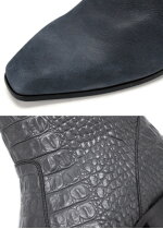 【MadeinJapan】【取扱店舗限定】【whoop'-de-doo'フープディドゥ】チゼルトゥヒールブーツ101242
